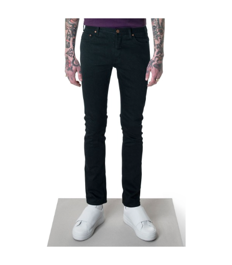 LEAN FITTED JEANS - BLACK STRETCH